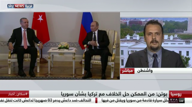 GPI News: GPI Analyst Cenk Karatas commented on Sky News Arabia TV about Turkey-Russia reducing tensions