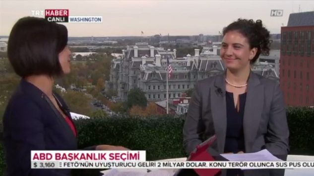 GPI Executive Director Deniz Karatas Commented on TRT Haber Channel about US Elections