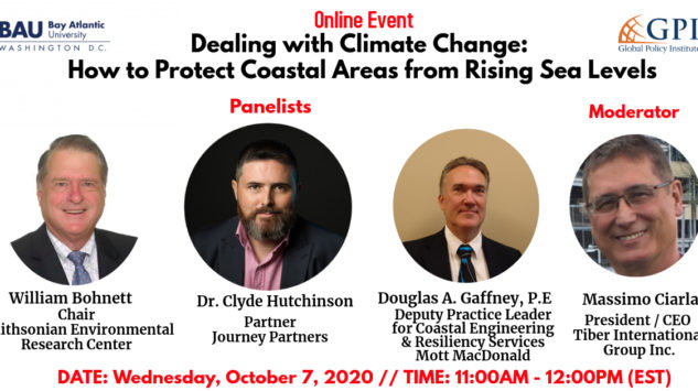 ONLINE EVENT // Dealing with Climate Change: How to Protect Coastal Areas from Rising Sea Levels