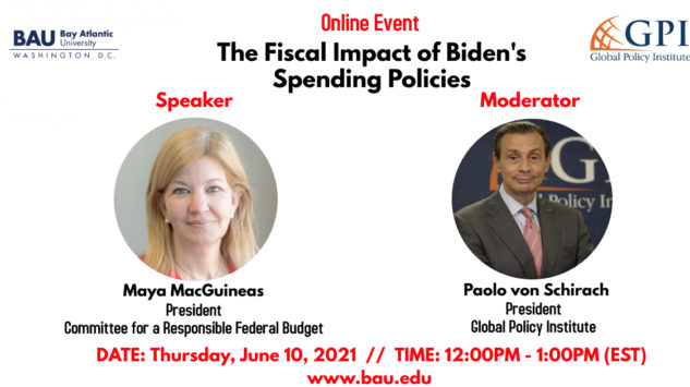 WEBINAR / / The Fiscal Impact of Biden’s Spending Policies