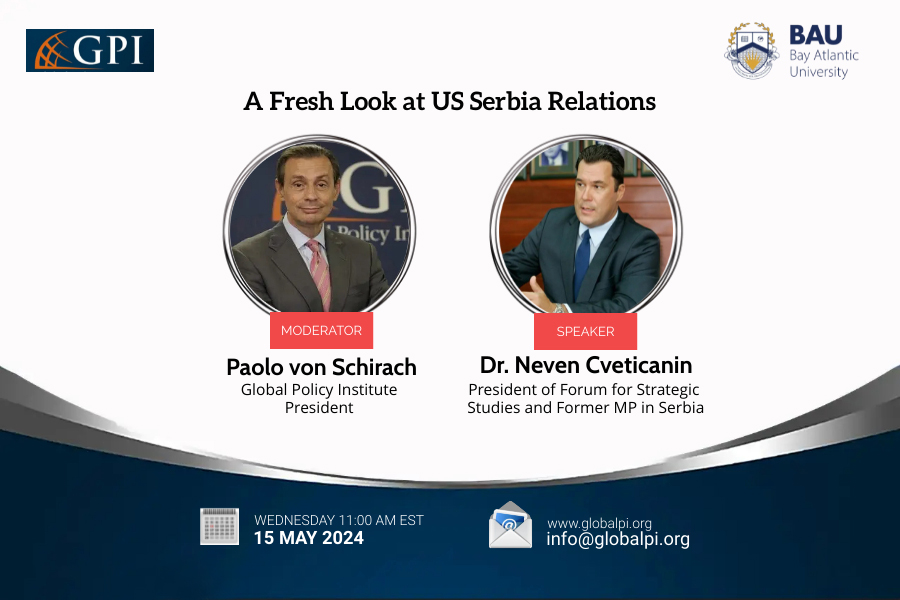 WEBINAR // A Fresh Look at US Serbia Relations
