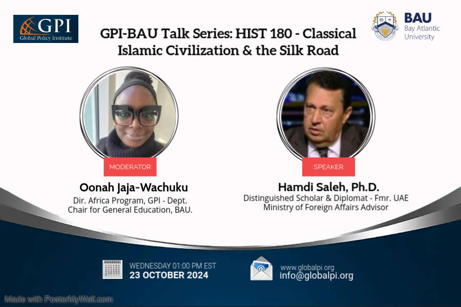 GPI-BAU Talk Series: HIST 180 – Classical Islamic Civilization & the Silk Road