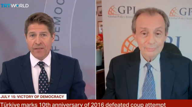 GPI President Paolo von Schirach appeared on TRT World