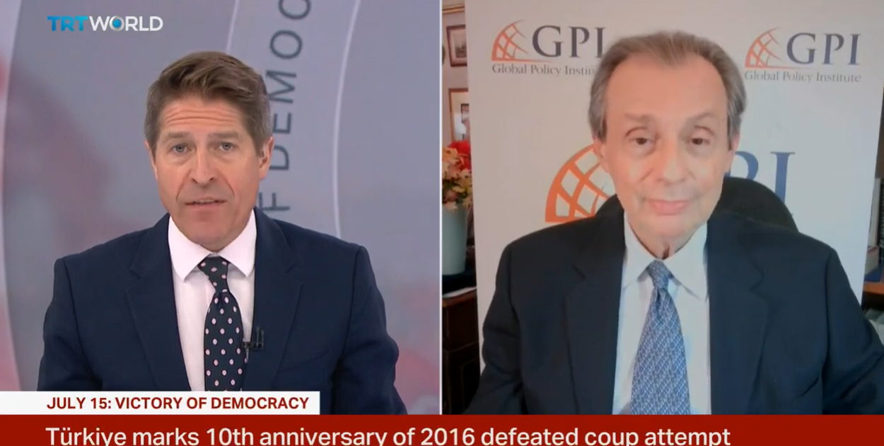 GPI President Paolo von Schirach appeared on TRT World